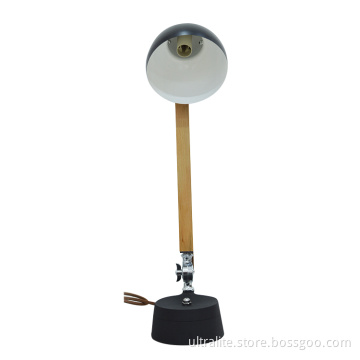 nordische solide einfache Klappknopf Lesetischlampe